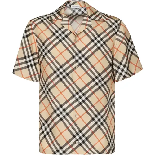 Shirts > Short Sleeve Shirts - - Burberry - Modalova