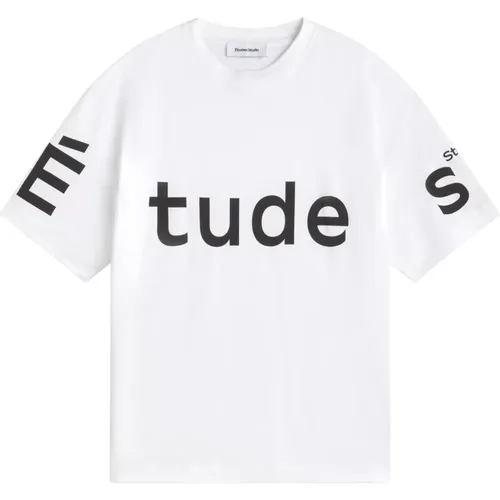 Études - Tops > T-Shirts - White - Études - Modalova