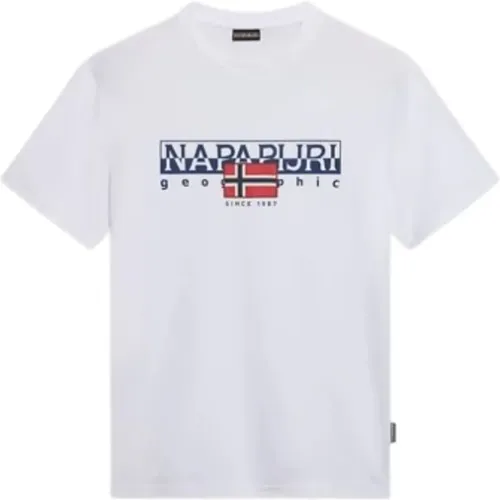 Tops > T-Shirts - - Napapijri - Modalova