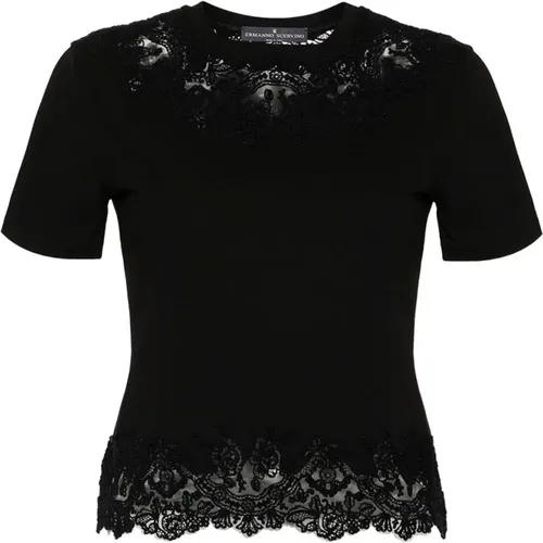 Tops > T-Shirts - - Ermanno Scervino - Modalova