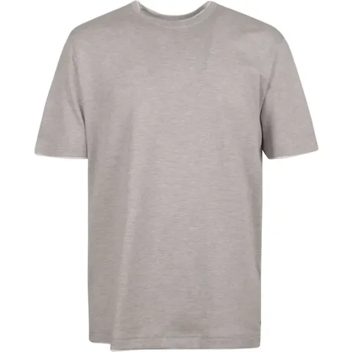 Eleventy - Tops > T-Shirts - Gray - Eleventy - Modalova