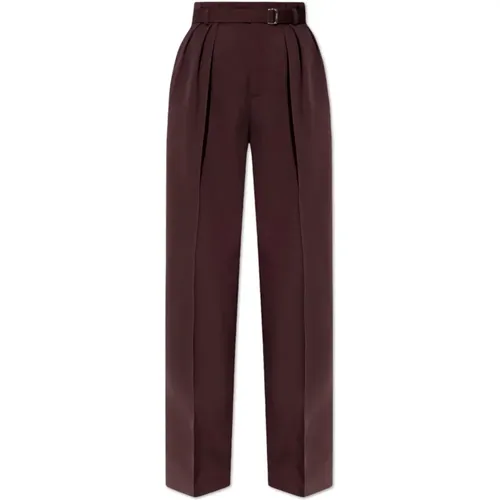 Trousers > Wide Trousers - - Lanvin - Modalova