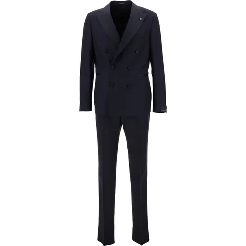 Suits > Suit Sets > Double Breasted Suits - - Tagliatore - Modalova