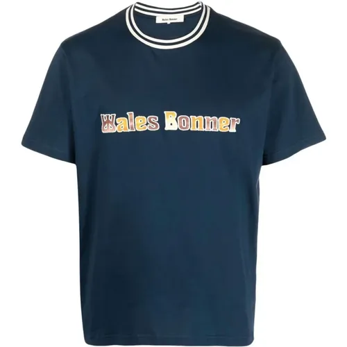 Wales Bonner - T-shirts - Bleu - Wales Bonner - Modalova