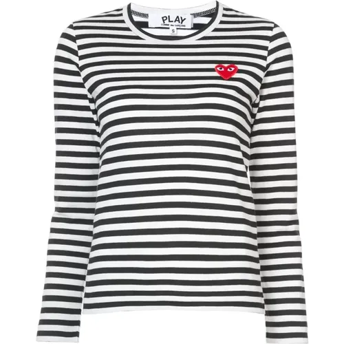 Tops > Long Sleeve Tops - - Comme des Garçons Play - Modalova