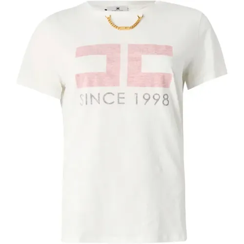 Tops > T-Shirts - - Elisabetta Franchi - Modalova