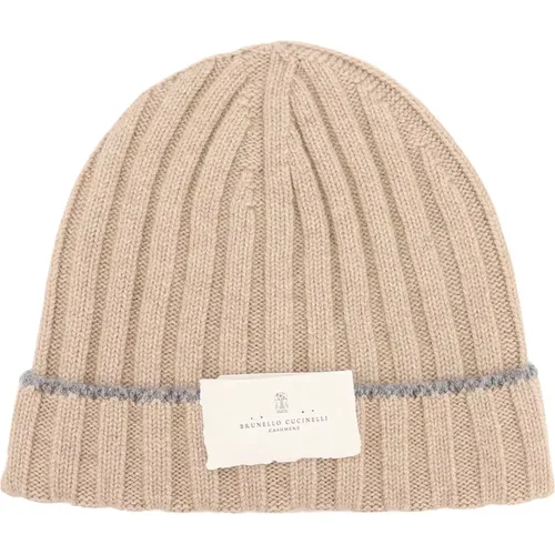 Accessories > Hats > Beanies - - BRUNELLO CUCINELLI - Modalova