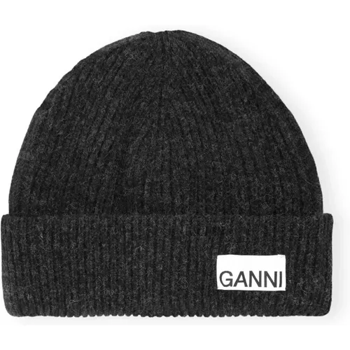 Accessories > Hats > Beanies - - Ganni - Modalova