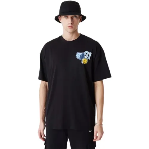 New Era - Tops > T-Shirts - Black - new era - Modalova