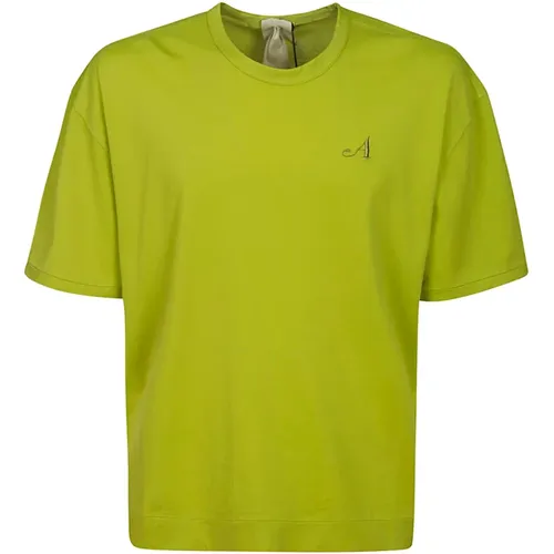 Ten C - Tops > T-Shirts - Green - Ten C - Modalova