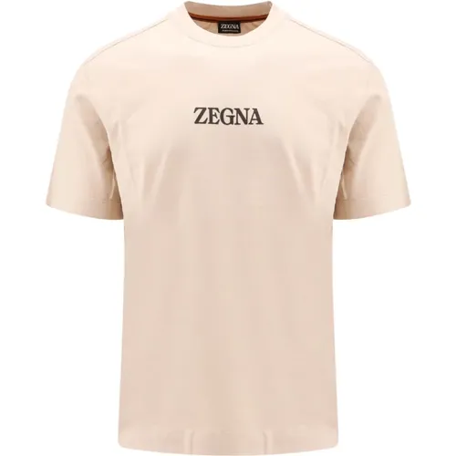 Tops > T-Shirts - - Ermenegildo Zegna - Modalova