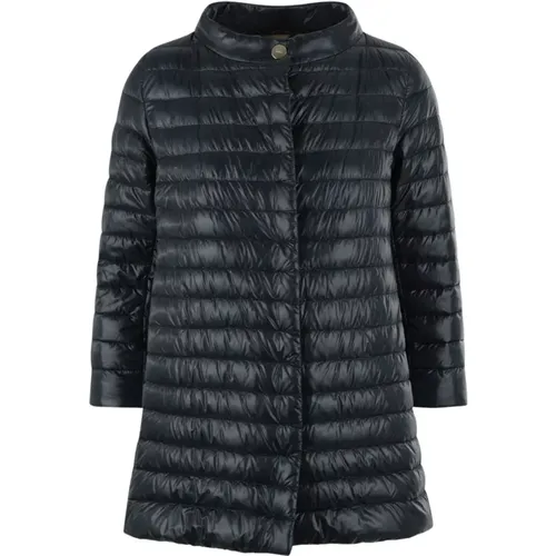 Herno - Coats > Down Coats - Blue - Herno - Modalova