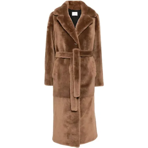 Coats > Belted Coats - - Yves Salomon - Modalova