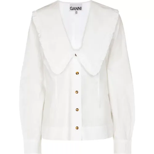 Blouses & Shirts > Shirts - - Ganni - Modalova