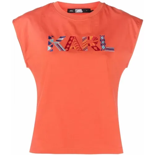 Tops > Sleeveless Tops - - Karl Lagerfeld - Modalova