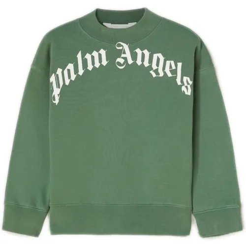 Kids > Tops > Sweatshirts - - Palm Angels - Modalova