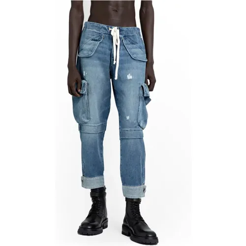 Jeans > Cropped Jeans - - Greg Lauren - Modalova