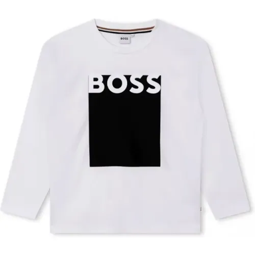 Kids > Tops > T-Shirts - - Hugo Boss - Modalova