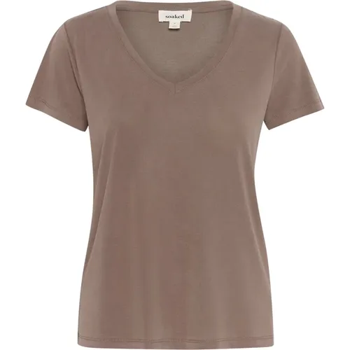 Tops > T-Shirts - - Soaked in Luxury - Modalova