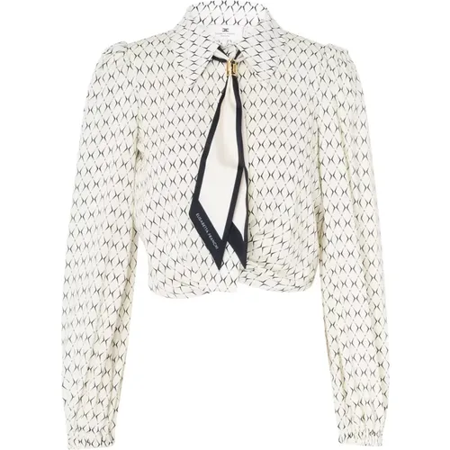 Blouses & Shirts > Blouses - - Elisabetta Franchi - Modalova