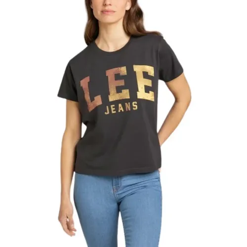 Lee - Tops > T-Shirts - Black - Lee - Modalova
