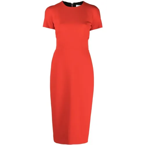 Dresses > Day Dresses > Midi Dresses - - Victoria Beckham - Modalova