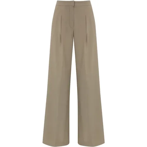 Trousers > Wide Trousers - - Max Mara Studio - Modalova