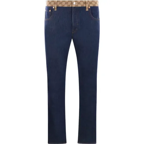 Jeans > Slim-fit Jeans - - Gucci - Modalova