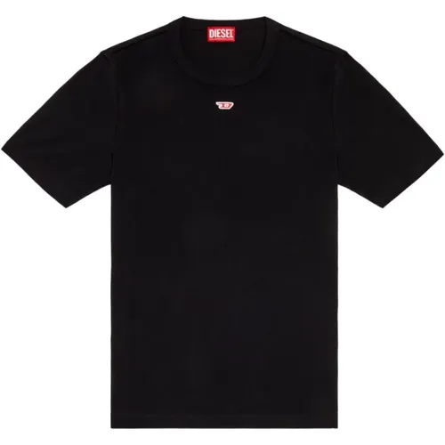 Diesel - Tops > T-Shirts - Black - Diesel - Modalova