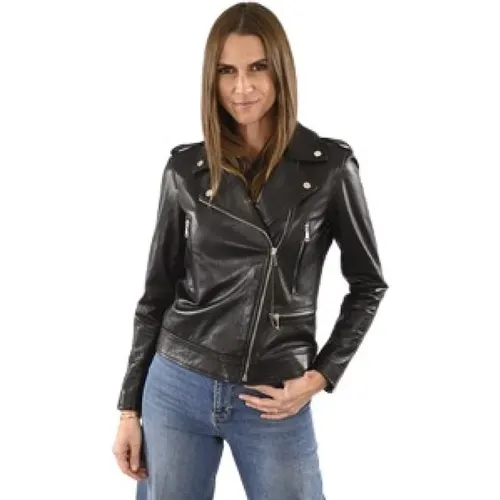 Jackets > Leather Jackets - - La Canadienne - Modalova