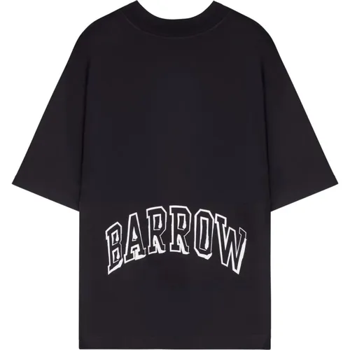 Barrow - Tops > T-Shirts - Black - Barrow - Modalova