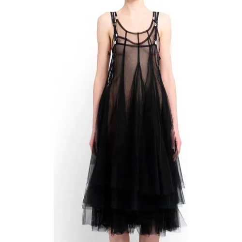 Dresses > Day Dresses > Midi Dresses - - Noir Kei Ninomiya - Modalova