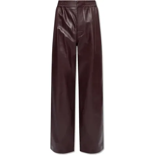 Trousers > Leather Trousers - - Bottega Veneta - Modalova