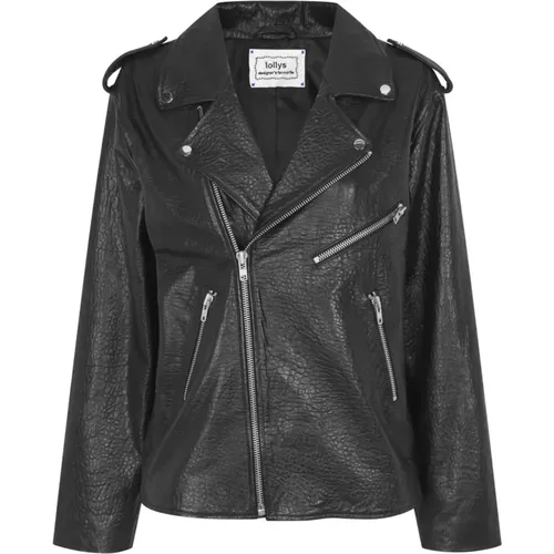 Jackets > Leather Jackets - - Lollys Laundry - Modalova