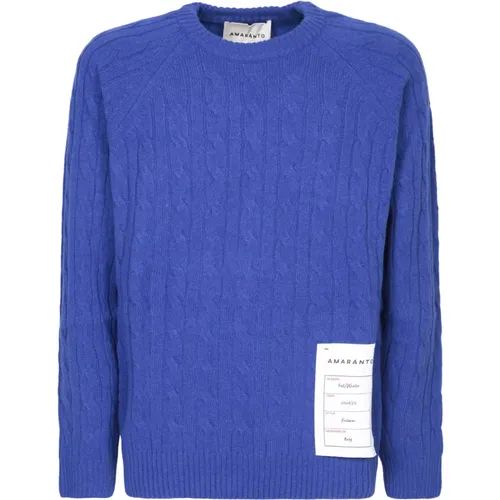 Knitwear > Round-neck Knitwear - - Amaránto - Modalova