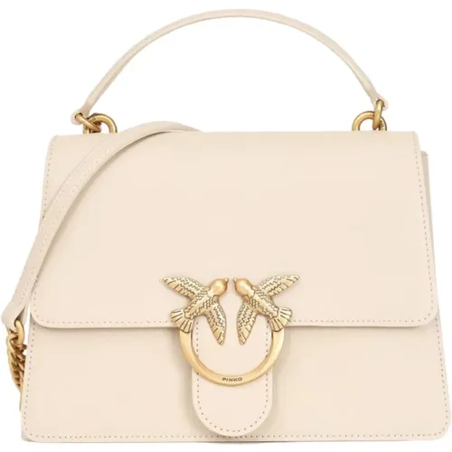 Pinko - Bags > Handbags - Beige - pinko - Modalova