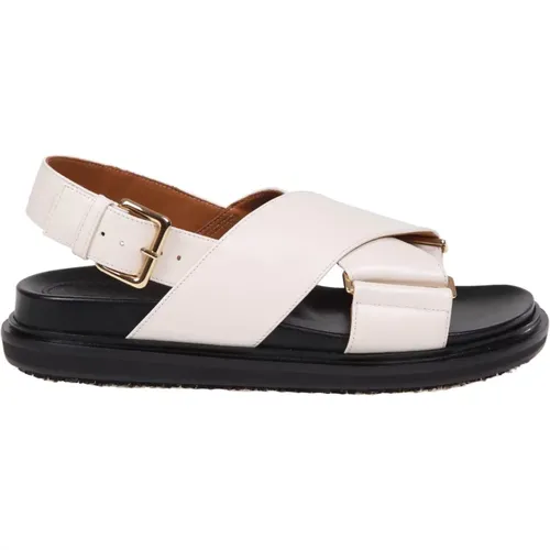 Shoes > Sandals > Flat Sandals - - Marni - Modalova