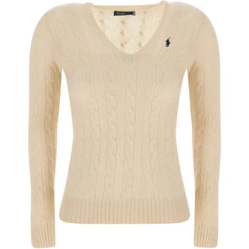 Knitwear > V-neck Knitwear - - Polo Ralph Lauren - Modalova