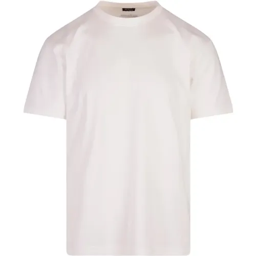 Kiton - Tops > T-Shirts - White - Kiton - Modalova