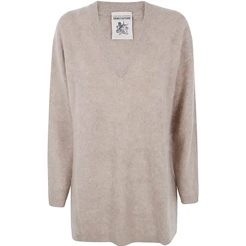 Knitwear > Cashmere Knitwear - - Semicouture - Modalova