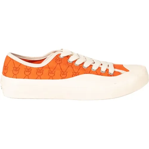 Pinko - Shoes > Sneakers - Orange - pinko - Modalova