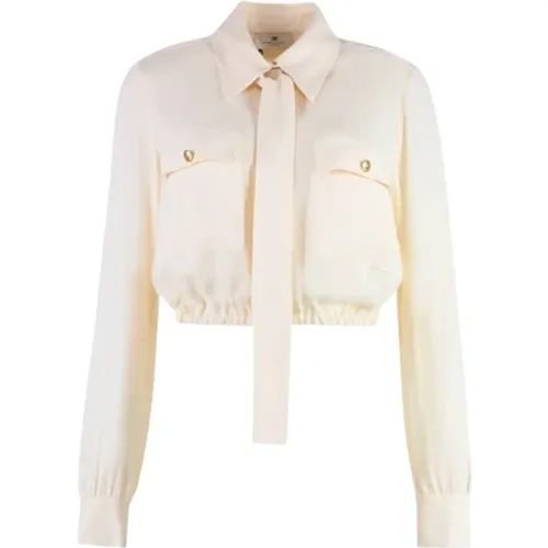 Blouses & Shirts > Blouses - - Elisabetta Franchi - Modalova