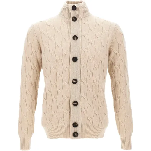 Knitwear > Cardigans - - Filippo De Laurentiis - Modalova