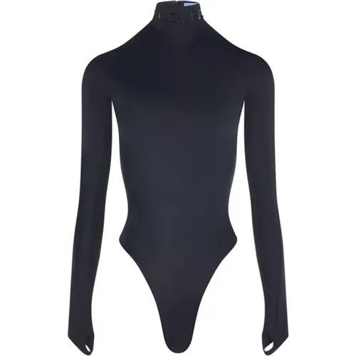 Mugler - Tops > Body - Black - Mugler - Modalova