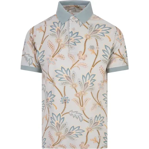 Etro - Tops > Polo Shirts - Blue - ETRO - Modalova