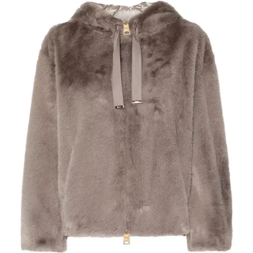 Jackets > Faux Fur & Shearling Jackets - - Herno - Modalova