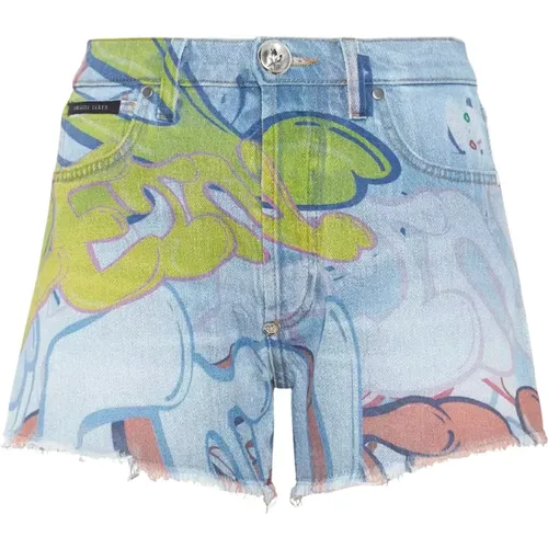 Shorts > Denim Shorts - - Philipp Plein - Modalova