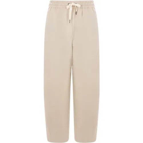 Trousers > Sweatpants - - BRUNELLO CUCINELLI - Modalova