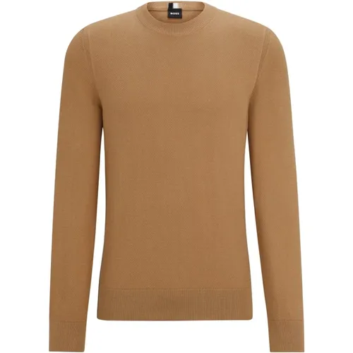 Knitwear > Round-neck Knitwear - - Hugo Boss - Modalova