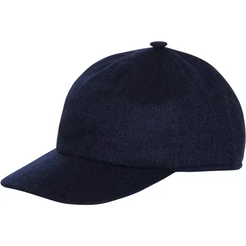 Accessories > Hats > Caps - - Kiton - Modalova